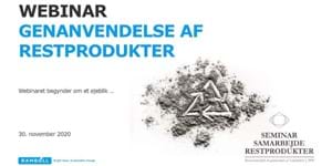 Genanvendelse af restprodukter 2020